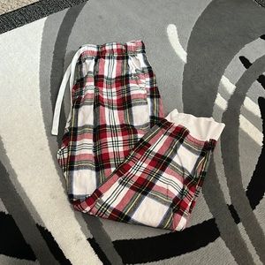 Plaid pajama pants